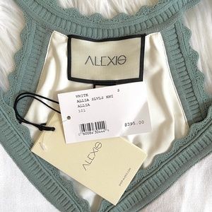 Alexis Allia Pointelle Knit Midi Dress 